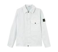 Stone Island - Cotton Stretch Broken Twill Camicie - - Jackets - Uomo - Bianco - L