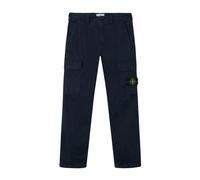 Stone Island - Cotton Stretch Broken Twill Pantaloni - - Trousers - Uomo - Blu - W34