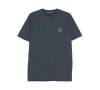 Stone Island - Ghost Patch Logo T-Shirt - - Tops - Uomo - Blu - M