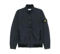Stone Island - Giacca Bomber Blu in Nylon Leggero - - Jackets - Uomo - Blu - L