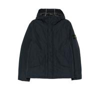 Stone Island - Giacca con Cappuccio e Dettaglio Patch - - Jackets - Uomo - Blu - 2XL