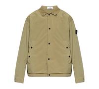 Stone Island - Giacca Leggera Con Colletto - - Jackets - Uomo - Verde - 2XL