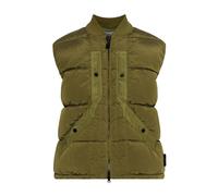 Stone Island - Gilet in piuma con colletto bomber - - Jackets - Uomo - Verde - 2XL