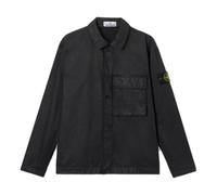 Stone Island, ,Jackets ,Uomo ,Nero ,M Nylon Panama-TC Overshirt