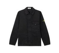 Stone Island - Logo Patch Shirt - - Jackets - Uomo - Nero - L