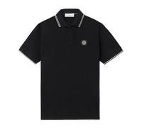 Stone Island - Logo Polo Shirt - - Tops - Uomo - Nero - M