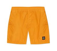 Stone Island - Logo Swim Shorts - - Swimwear - Uomo - Arancione - S