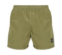 Stone Island - Logo Swim Shorts - - Swimwear - Uomo - Verde - L