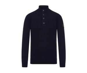 Stone Island - Maglieria in Lana con Bottoni - - Knitwear - Uomo - Blu - M