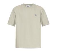 Stone Island - Magliette con logo - - Tops - Uomo - Grigio - L