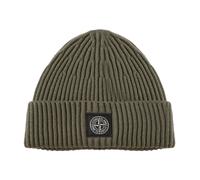 Stone Island - N100002 Full Rib Beanie - - Accessories - Uomo - Verde - ONE SIZE