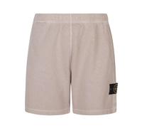 Stone Island - Old' Effect Malfilé Fleece Shorts - - Shorts - Uomo - Beige - L