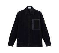 Stone Island - Overshirt in Corduroy di Cotone 800 - - Jackets - Uomo - Blu - L