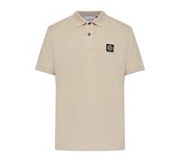 Stone Island - Polo Shirt con Patch Logo - - Tops - Uomo - Beige - M