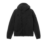 Stone Island - Q100007 Warp Rib Nylon-TC Jacket - - Coats - Uomo - Nero - XL