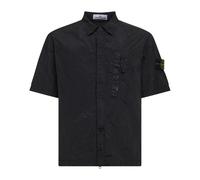 Stone Island, ,Shirts ,Uomo ,Nero ,S Nylon Overshirt