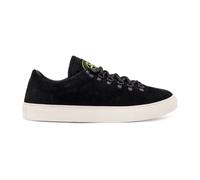 Stone Island - Sneakers Basse Stringate in Pelle Scamosciata - -Shoes -Uomo -Nero -41 EU