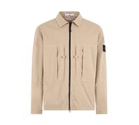 Stone Island - Sovracamica in Cotone Mercerizzato Ripstop - - Jackets - Uomo - Beige - XL