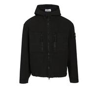 Stone Island - Sovracamicia con cappuccio in ripstop di cotone - - Jackets - Uomo - Nero - M