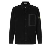 Stone Island - Sovracamicia in Corduroy Vestibilità Comfort - - Jackets - Uomo - Nero - M