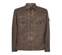 Stone Island - Sovracamicia - - Shirts - Uomo - Marrone - L