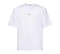 Stone Island - SS T-Shirt - - Tops - Uomo - Bianco - M