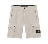 Stone Island - Stretch Cotton Twill Shorts - - Shorts - Uomo - Grigio - W31