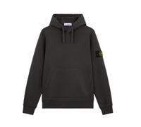 Stone Island - Sudadera con capucha de algodón y bolsillo delantero - - Sweatshirts & Hoodies - Uomo - Grigio - M