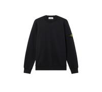 Stone Island - Felpa Girocollo in Cotone - - Sweatshirts & Hoodies - Uomo - Nero - M