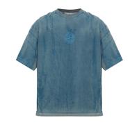 Stone Island - T-shirt con logo stampato - - Tops - Uomo - Blu - S