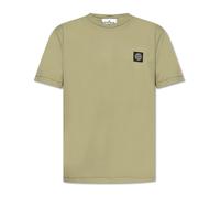 Stone Island - T-shirt con logo - - Tops - Uomo - Verde - S