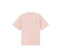 Stone Island - T-shirt Regular Fit con Patch Bussola - - Tops - Uomo - Rosa - XL