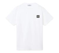 Stone Island - T-shirt Slim Fit con Patch Bussola - - Tops - Uomo - Bianco - XL