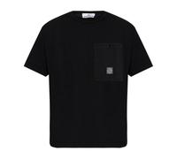 Stone Island, ,Tops ,Uomo ,Nero ,S Patch Pocket T-Shirt