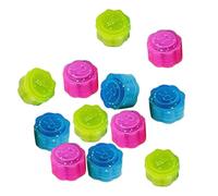 Stone Pebbles Game, Korean Traditional Jack, Hand Eye Coordination Toy, 12x Traditional Stone Pebbles Gonggi Jack Set, Family Travel Game and Training Toy, Vivid Color 0.79x0.59 Inch for Men and Women