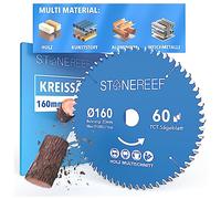 STONE REEF Lama per sega circolare 160x20 cm, compatibile con sega a immersione e sega circolare di Bosch, ideale per legno, metallo e alluminio