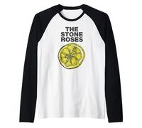 Stone Roses Lemons Album Ufficiale della Rock Band del 1989 Maglia con Maniche Raglan