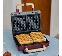 STONE STUDIO - Tostiera Per Panini, Grill E Waffle Con Piastre Intercambiabili Doppia