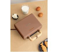 STONE STUDIO - Tostiera Per Panini, Grill E Waffle Con Piastre Intercambiabili Doppia