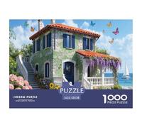 Stone Wall Colorful House Puzzle Giochi 1000 Pezzi Per Adulti E Ragazzi Arte Interesting Puzzle Adulti Idea Regalo Per 52x38cm/1000pcs