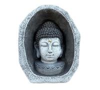 stoneandstyle Pietra per meditazione Shiva, testa resistente al gelo, resistente alle intemperie, in pietra