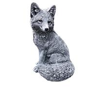 stoneandstyle Scultura in pietra volpe resistente al gelo resistente alle intemperie