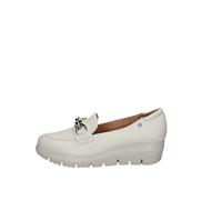 Stonefly 220757 Steam Gray Bianco Scarpe Donna Mocassini Catena 37
