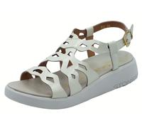 Stonefly 220958 Onda Patent Gray Sandali per Donna in pelle verniciata nera zepp