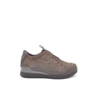Stonefly 221725 Cream Sneakers Donna in camoscio Tortora Tortora, 40