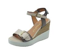 Stonefly 222301 Ely 21 Taupe Brown Sandali per Donna in Pelle (Taglia 36)