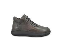 Stonefly 223010 Season 6 Choco Brown Comfort Scarpe Uomo Lacci Pelle Zip 44