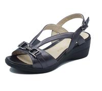 Stonefly 223648 Vanity III Dk Gray Sandali per Donna in Pelle Grigia (Taglia 38)
