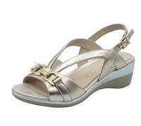 Stonefly 223648 Vanity III Metal Fizz Sandali per Donna in Pelle Laminata (Taglia 37)
