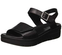 Stonefly Aqua III 2 Nappa, Sandali con Cinturino alla Caviglia Donna, Nero (Black 000), 40 EU